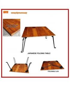 Large Low Folding Table – Solid Plywood Top