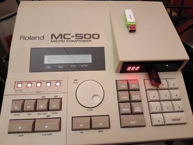 Roland MC500 sequencer