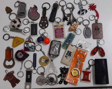 Keychains from 80s onwards