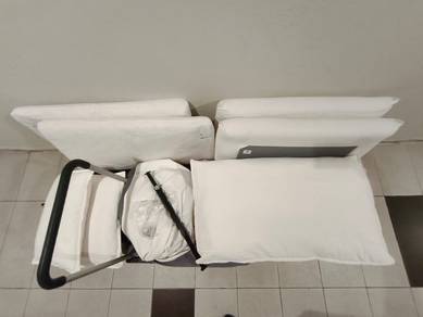 (Original 1600rm!)Ikea Backsalen 3 Seater Sofa Whi