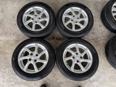 Rim original perodua axia bezza myvi 14 inch