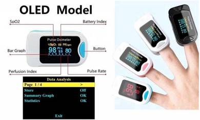 ARSTN Heart Rate Oxymeter Alarm Memory Graph