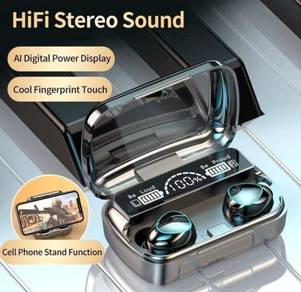 HiFi stereo earphones with power bank