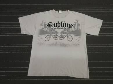 Y2K Sublime  long beach ca band tee L