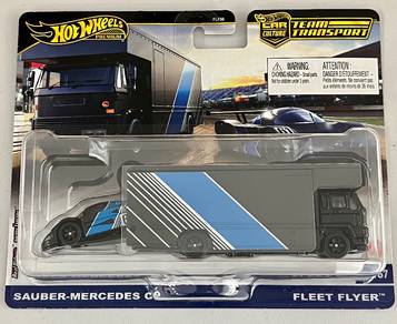 Hotwheels Team Transport Sauber Mercedes C9