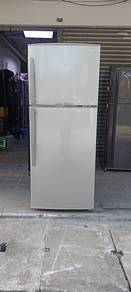 2door fridge refrigerator Samsung peti ais sejuk