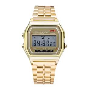 jam tangan gold colour 