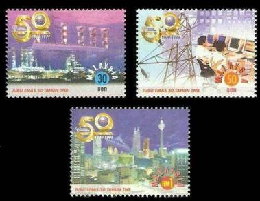 Mint Stamp TNB Powering (toning) Malaysia 1999