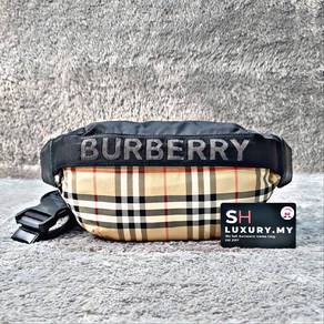 Burberry Check Logo Waistbag