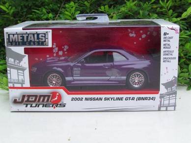 Jada 1-32 JDM Nissan Skyline GT-R (R34) Purple