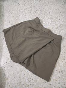 Ash brown sexy party OL formal skirt skort shorts