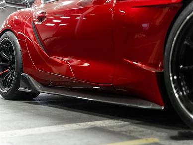 Supra A90 MK5 ADRO Side Skirt Lip Carbon Bodykit
