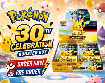 Pokémon Japanese 30th Celebration Booster Box