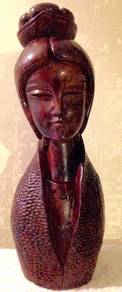 1970s Vintage Kwan Yin Statue (HT 20 Inches)