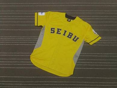 Baseball jerseys seibu lions saiz s to l