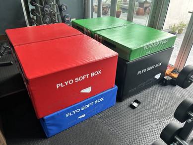 Vigor Fitness Plyometric Soft Foam Velcro Jump Box