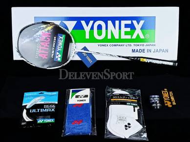 Yonex Astrox 99Pro White Badminton Racket Package