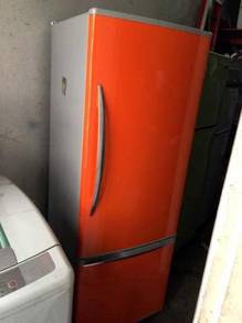 Orange Fridge Refrigerator Panasonic Peti Sejuk