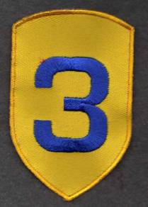 US Army 3rd Cavalry Division Shoulder Sleeve Patch