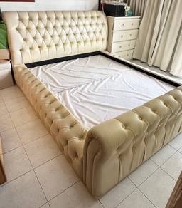 Harvey Norman Queen Chesterfield Bed Frame