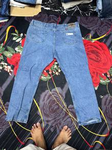 seluar big saiz jeans wrangler saiz 46