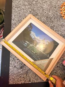 preloved wooden photo frame