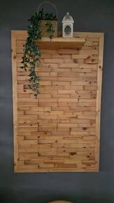 Wooden Hand-made Deco Wall
