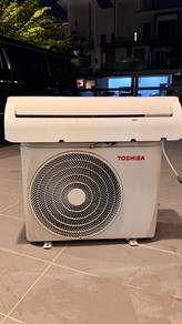 Aircond Toshiba 1HP Non Inverter