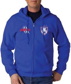 Sweater Pullover Hoody Hoodie JDT Royal Blue