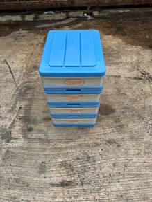 4 Tier Laci Plastic Drawer Cabinet Rack