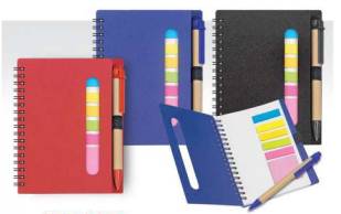 Notebook with pen ENB 3386 ECO