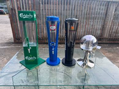 Beer Tower Dispenser Carlsberg Kronenbourg Sapporo