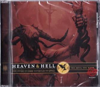 Ori CD - HEAVEN & HELL - Devil You Know [2009] NEW