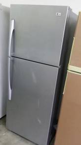Silver Refrigerator LG Fridge Peti Sejuk freezer