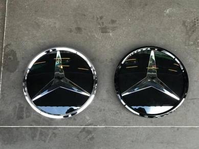 Mercedes benz GLC GLE mirror grill logo