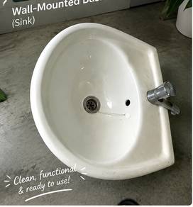 White Ceramic Basin / Sink