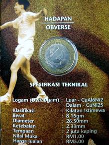 Coin Card Piala Thomas Malaysia 2000