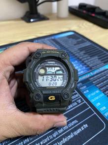 G-Shock Mat Moto Hijau Original