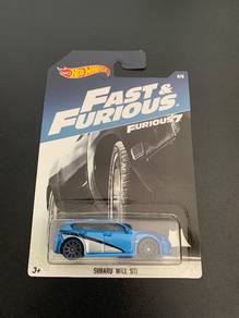 Hot Wheels Fast & Furious Subaru WRX STI Blue