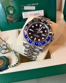 Rolex GMT-Master II “Batgirl” 126710BLNR jubilee