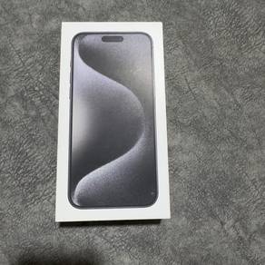 iPhone 15 Pro Max 512GB – Black Titanium