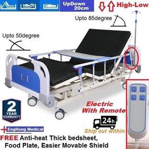 {ELECTRIC} 4 Functions Hospital Bed HighLow
