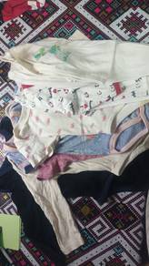 Set baju campur-campur baby 0-3 minggu