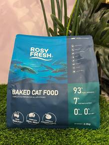 ROSY FRESH CAT OVEN BAKED FOOD - Chicken Duck 2KG