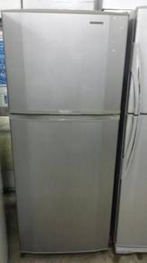 2 Doors Grey Fridge Samsung Refrigerator Peti Ais