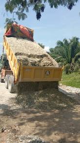 Pasir Batuan Kasaran Tanah Konkrit Readymix