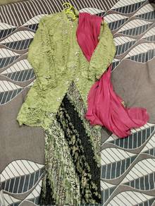 kebaya sage green 