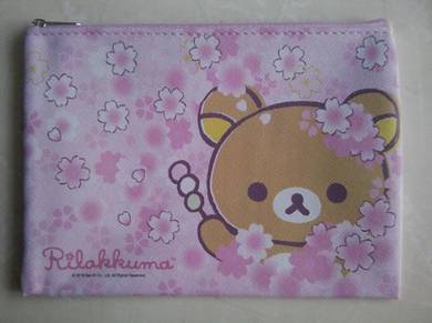 Rilakkuma Clutch/ Pouch/ Handphone Bag - PINK