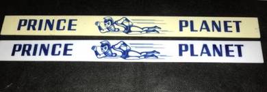 2 VINTAGE PRINCE PLANET Ruler