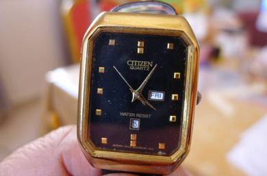 Citizen Black Rectangular Dial Watch